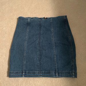 Free People Denim Skirt